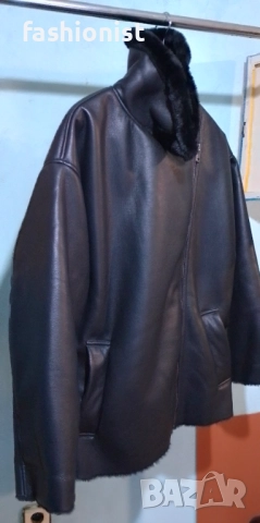 Кожено яке, снимка 2 - Якета - 52479213