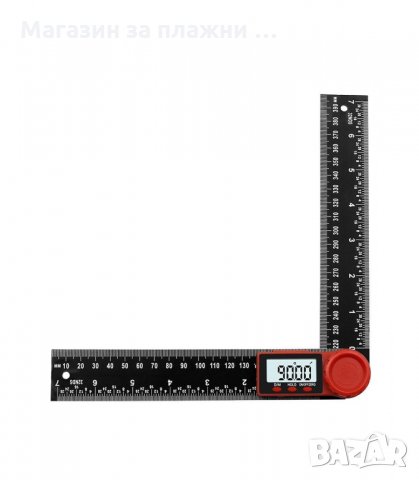 ДИГИТАЛЕН ЪГЛОМЕР С ГОЛЯМ ПОДРОБЕН LCD ЕКРАН - код 3104, снимка 3 - Измервателни инструменти - 34130775