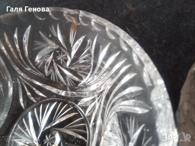 Кристална купи 6 броя , снимка 2 - Чинии - 54187319