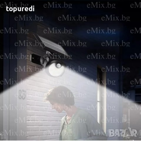 СОЛАРНА СЕНЗОРНА ЛАМПА TS-1705C, снимка 3 - Соларни лампи - 37081441