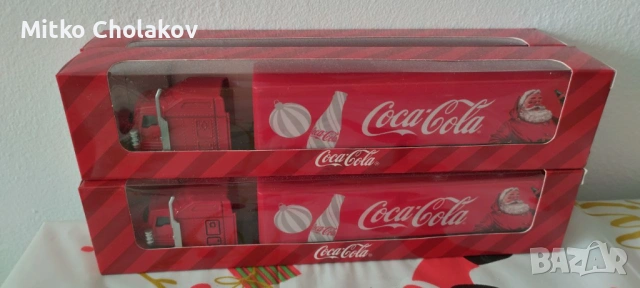 Продавам комплект коледни камиончета Кока Кола, снимка 4 - Колекции - 53938176