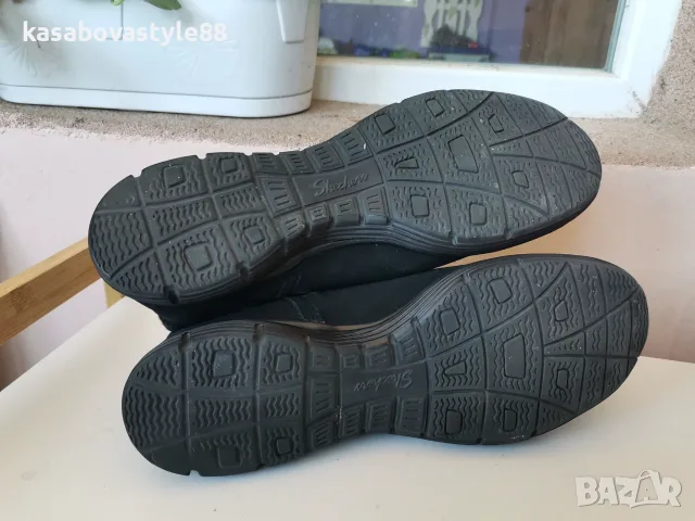Боти Skechers Seager 39 н. Велур, снимка 2 - Дамски боти - 56210232