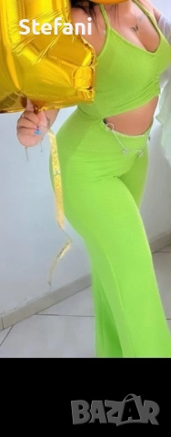 Дамски дълъг гащеризон, снимка 4 - Гащеризони - 51680954