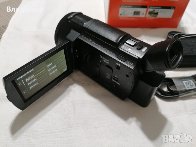 Видеокамера СОНИ-SONY-AX33-4K, снимка 4 - Камери - 52468032
