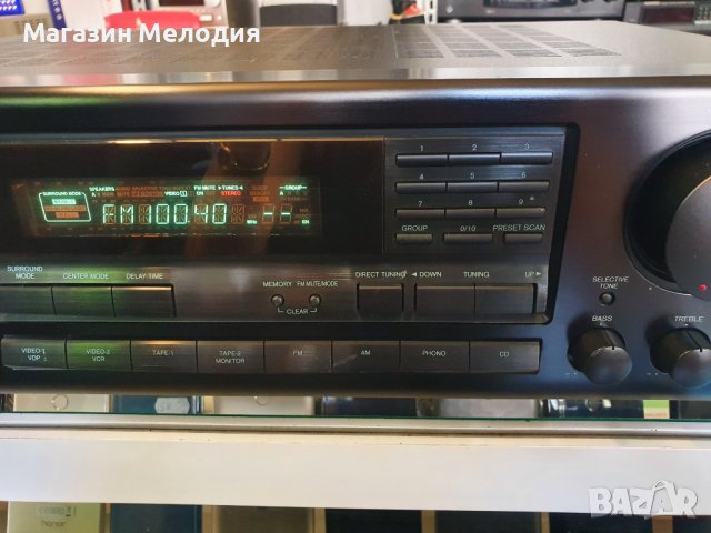Ресийвър ONKYO TX-SV424 В отлично техническо и визуално състояние., снимка 5 - Ресийвъри, усилватели, смесителни пултове - 36956233