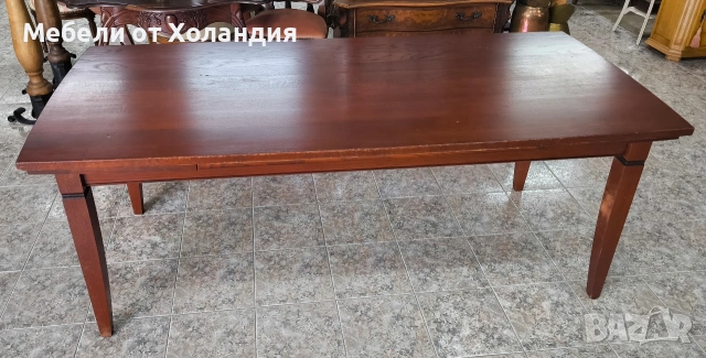 Голяма разтегателна трапезна маса от дъб, снимка 6 - Маси - 53201601