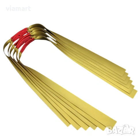 Резервни ластици за прашка, Комплект 5 бр, Естествен каучук