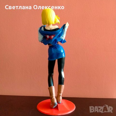 Колекционерска играчка фигура Аниме DRAGON BALL Z Glitter & Glamours Android 18, снимка 5 - Колекции - 39109704