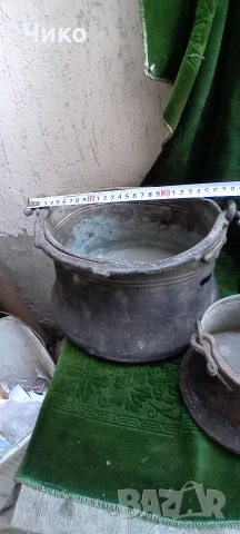 1бр малко бакърено менчета , снимка 4 - Антикварни и старинни предмети - 54125838