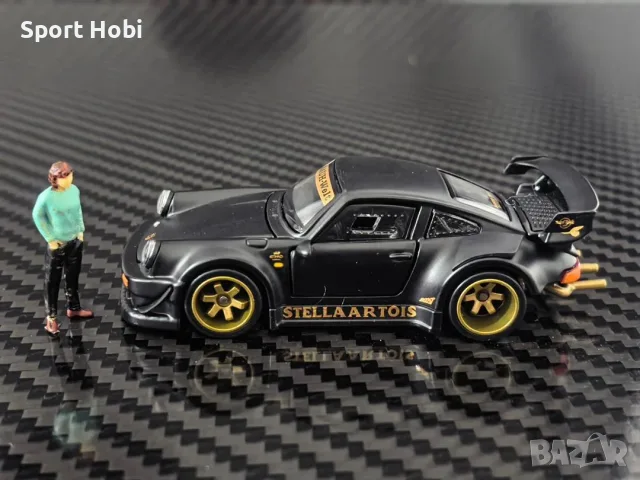Porsche Rwb 930 Stella Artois Diecast Model Limited Edition 1999pcs Hg-Model 1:64, снимка 2 - Колекции - 52916222