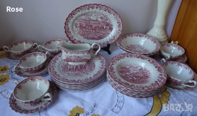 Английски сервиз за хранене Myott Country Life, снимка 2 - Сервизи - 52933578