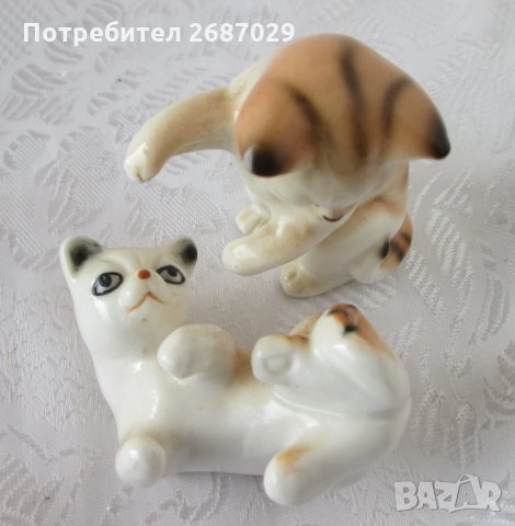  Котки котета котка коте фигура статуетка, луксозна котка, котка метал със сини очи, снимка 3 - Статуетки - 31623475