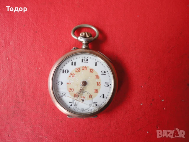 Сребърен джобен часовник 2, снимка 12 - Джобни - 50459604