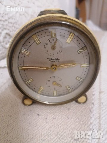 Колекционерски часовник будилник DIEHL Cavalier, снимка 2 - Колекции - 31708291