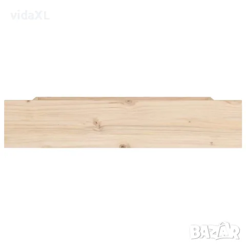 vidaXL Чекмеджета за легло, 4 бр, бор масив, снимка 4 - Ракли - 56147925