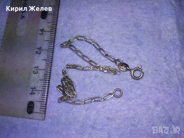 ФИНА СРЕБЪРНА ГРИВНА СРЕБРО 925 КЛАСИЧЕСКА РЕТРО ПЛЕТКА РЪЧНА ИЗРАБОТКА 31358, снимка 5 - Гривни - 42762965