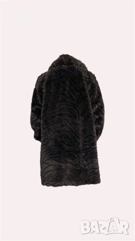 vintage mid-length faux fur coat, снимка 4 - Палта, манта - 53997424