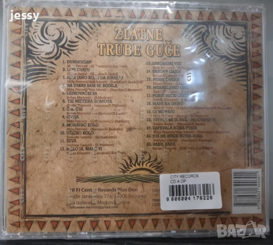 Zlatne trube guce, снимка 2 - CD дискове - 48360627