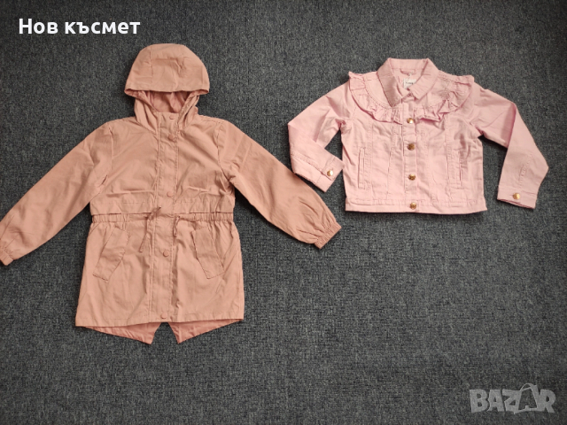 Нови детски пролетни якета за момиче, размер 104, 122, 128 и 140, снимка 4 - Детски якета и елеци - 54003661