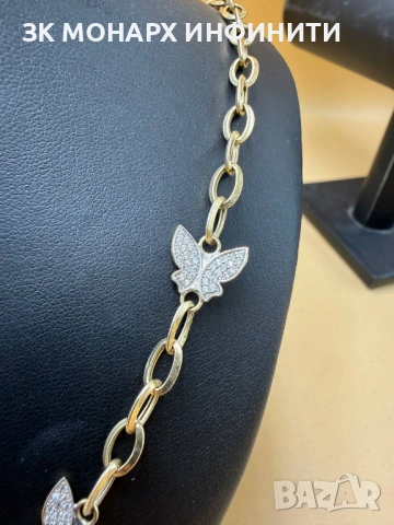 Златен ланец /585/, снимка 2 - Колиета, медальони, синджири - 53057354