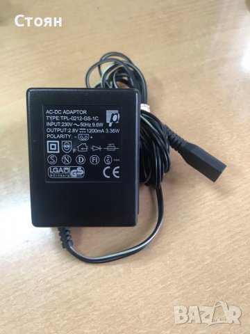 AC-DC ADAPTOR, снимка 1 - Кабели и адаптери - 39349561