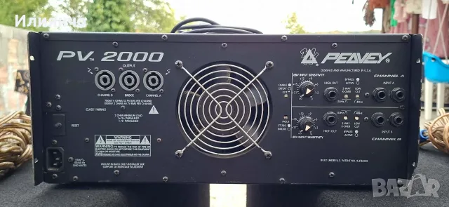 Комплект професионални Peavey колони 2х12ки.по 700w мах 1400w)Стапсло Peavey PV2000, снимка 9 - Тонколони - 55823793