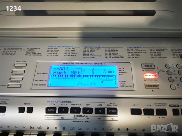 синтезатор клавир CASIO CTK-4000 пиано 5 октави плътни динамични клавиши и USB, снимка 6 - Аксесоари и консумативи - 52855740