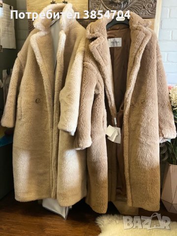 Палто камилска вълна+кашмир* teddy bear max mara Icon coat, снимка 3 - Палта, манта - 42365963