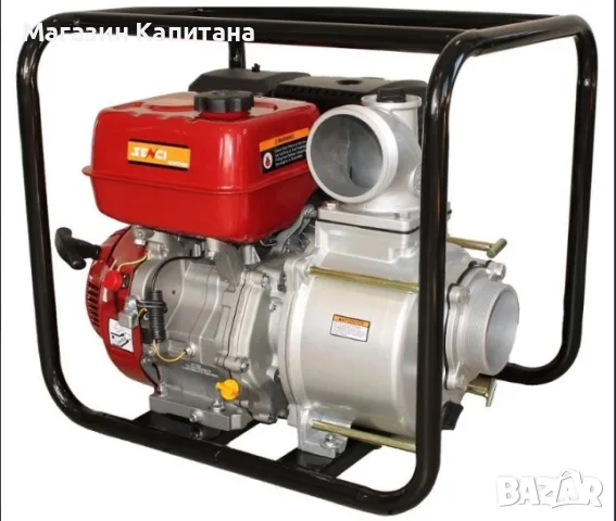 Бензинова траш помпа за мръсна вода SENCI SCWT-100, 4”, 68 м³/ч, 30 м, 13 к.с.