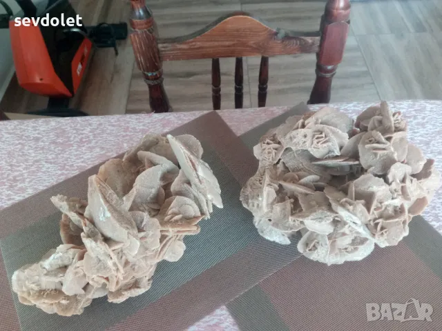 Огромни и прекрасни Пустинни рози-Сахара.Обявената цена е за двете и не подлежи на коментар., снимка 3 - Други ценни предмети - 47336485