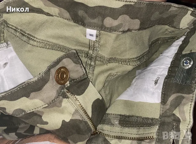 Нови камуфлажни дънки C&A, снимка 2 - Детски панталони и дънки - 56444396