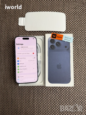 512Gb⚠️ ГАРАНЦИЯ❗️ iPhone 17 Pro Лизинг от 46€/м ❗️ Deep Blue, снимка 11 - Apple iPhone - 53946455