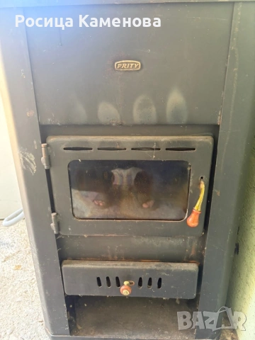Камина Prity KW14/17 с водна риза - използвана, снимка 5 - Камини - 54108068