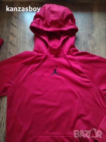 Nike M J 23Alpha Therma Flc - страхотно мъжко горнище С, снимка 4 - Спортни дрехи, екипи - 52565725