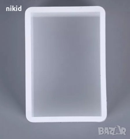 4.5x3 см Малък висок Правоъгълник силиконов молд форма за шоколад смола гипс бижута, снимка 2 - Форми - 38078502