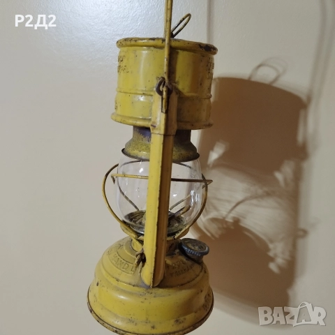 стар газов фенер FEUERHAND 276, снимка 2 - Антикварни и старинни предмети - 52821610