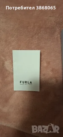 Чанта Furla синя , снимка 6 - Чанти - 56374546