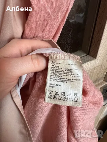 Дамска блуза с лен Scotch & Soda, снимка 7 - Блузи с дълъг ръкав и пуловери - 47568823