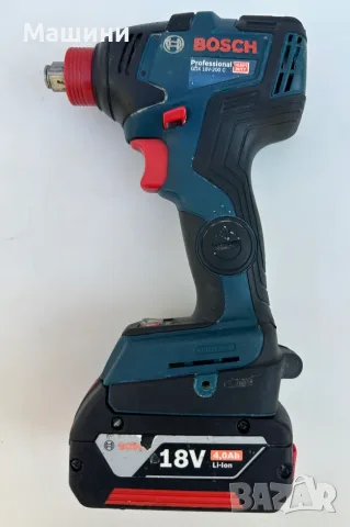 BOSCH GDX 18V-200 C - Безчетков гайковерт 18V 4.0Аh