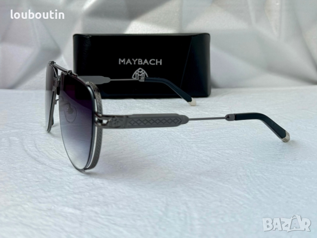Maybach 2024 мъжки слънчеви очила маска 2 цвята, снимка 9 - Слънчеви и диоптрични очила - 44516792