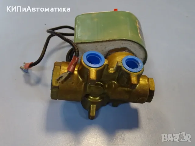 3-пътен ел. магнитен клапан ASCO 8345A2 solenoid valve 16Bar 110VAC G1/4, снимка 7 - Резервни части за машини - 49284357