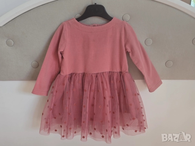 Детска рокля 9-12 месеца , снимка 2 - Бебешки рокли - 52209908