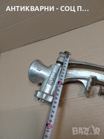 Соц Стара Месомелачка 2.250кг. НОМЕР 552., снимка 13 - Антикварни и старинни предмети - 54323466