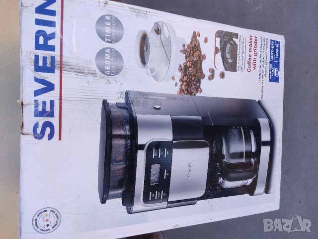 Кафемашина Severin KA 4810 кафе машина с мелачка, снимка 7 - Кафемашини - 39752863