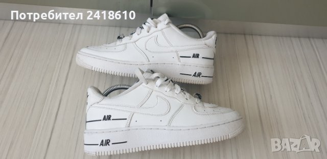 Nike Air Force Tripple White UNISEX UK 5.5 US 6 Size 38.5 /24см ОРИГИНАЛ!, снимка 10 - Кецове - 42496704