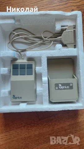 Ретро компютърна мишка Genius GM-6 Plus от 90-те години, за колекционери, снимка 4 - Клавиатури и мишки - 55902091