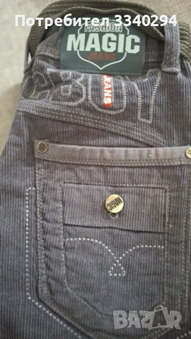 Детски панталон FASHION MAGIC JEANS, размер 152/158, снимка 3 - Детски панталони и дънки - 53309845