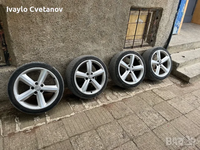 Джанти с гуми 18" 5x112, снимка 2 - Гуми и джанти - 56185190