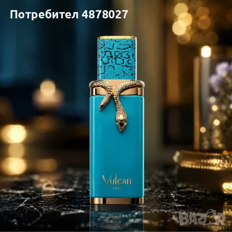 Vulcan Feu Eau de Parfum 100 мл – Дръзки цитрусово-плодов аромат с манго, джинджифил и дървесни нотк, снимка 4 - Мъжки парфюми - 56082217