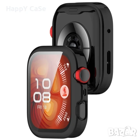 Huawei Watch Fit 4 / 4 Pro / Мек силиконов TPU кейс калъф с протектор, снимка 7 - Смарт гривни - 50633103